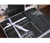 Постельное белье First Choice - Dark Timeless Black (Турция), евро комплект